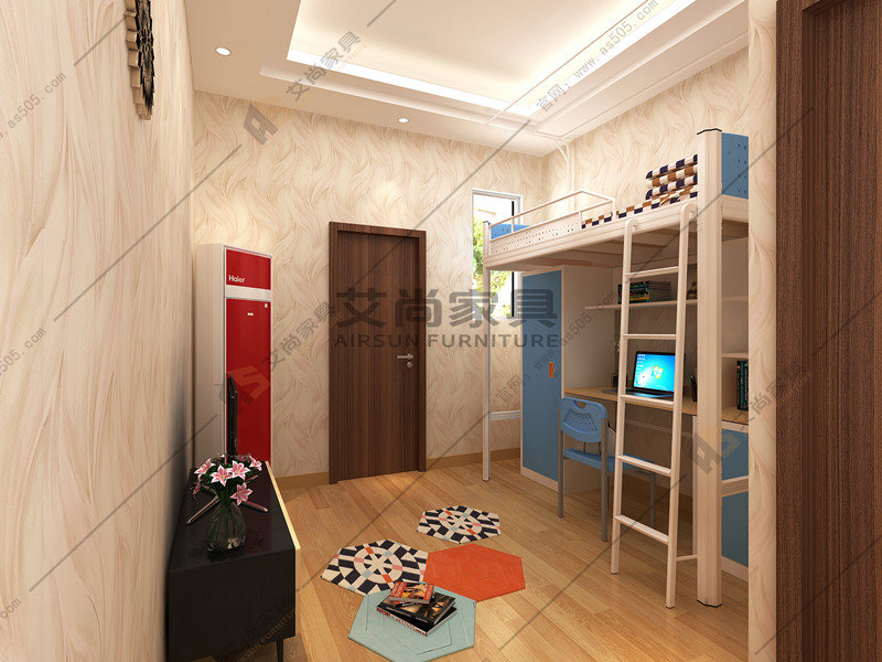 公寓床采購(gòu)無(wú)需擔(dān)心距離,宣城市宏鼎機(jī)械案例