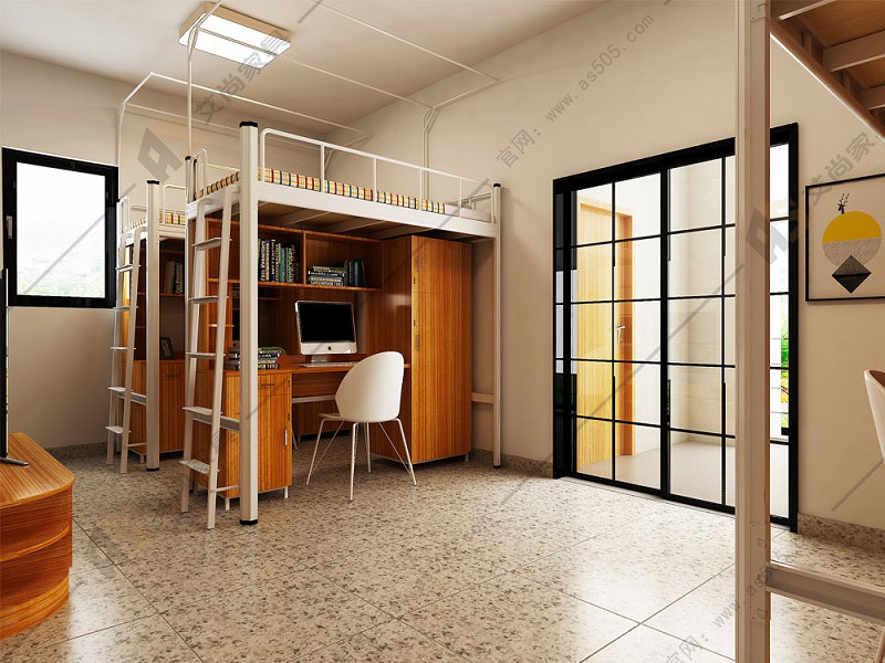 側梯-新款公寓床