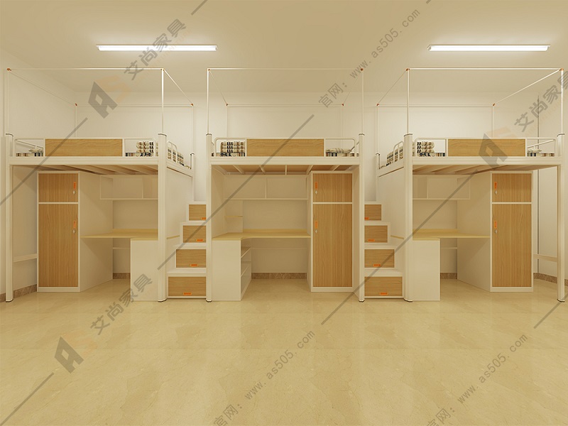 中梯-學生用公寓床