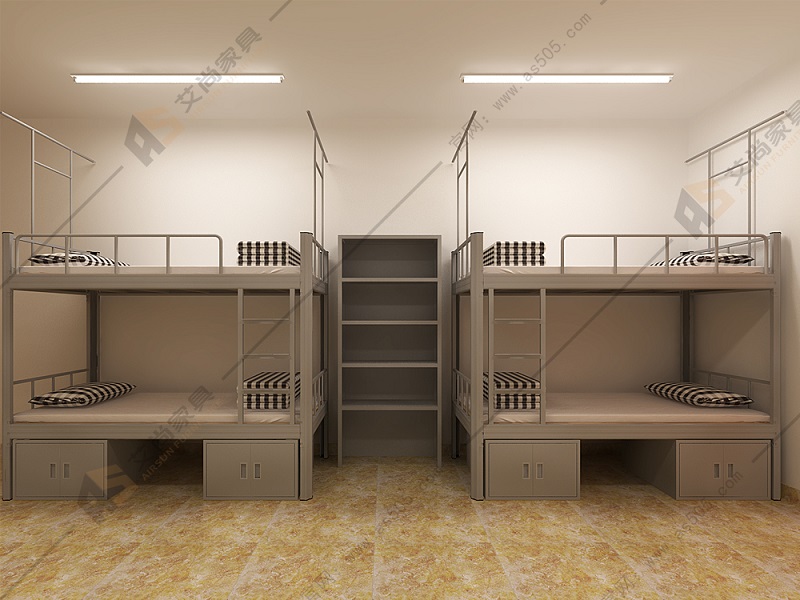 單人床上下鋪鐵床