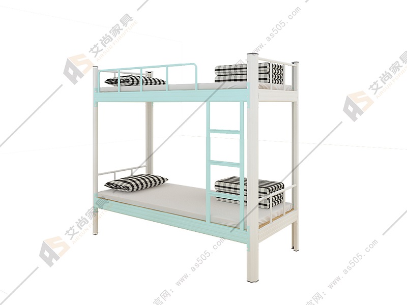 側梯-全新上下鋪鐵床