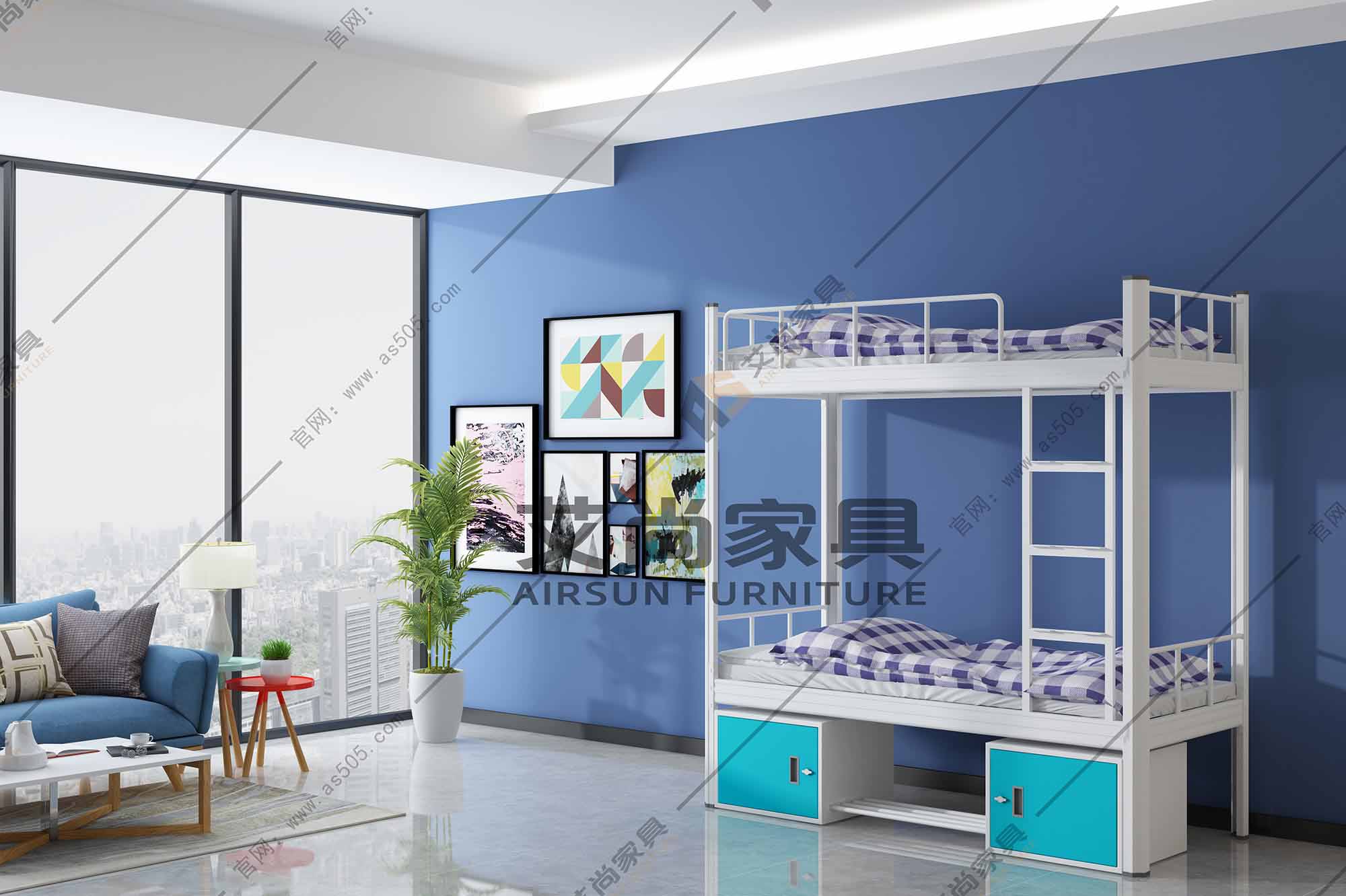 上下鋪鐵床生產廠家