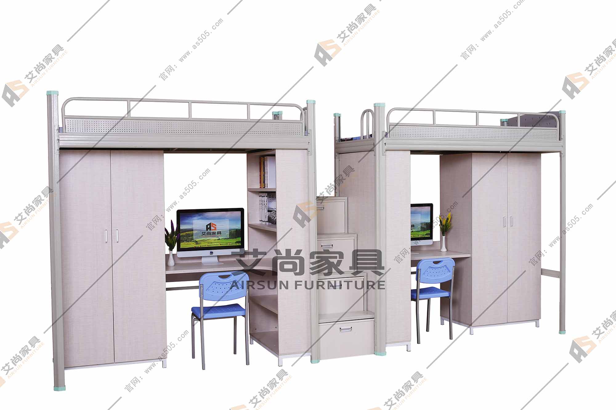 上下鋪鐵架雙層床