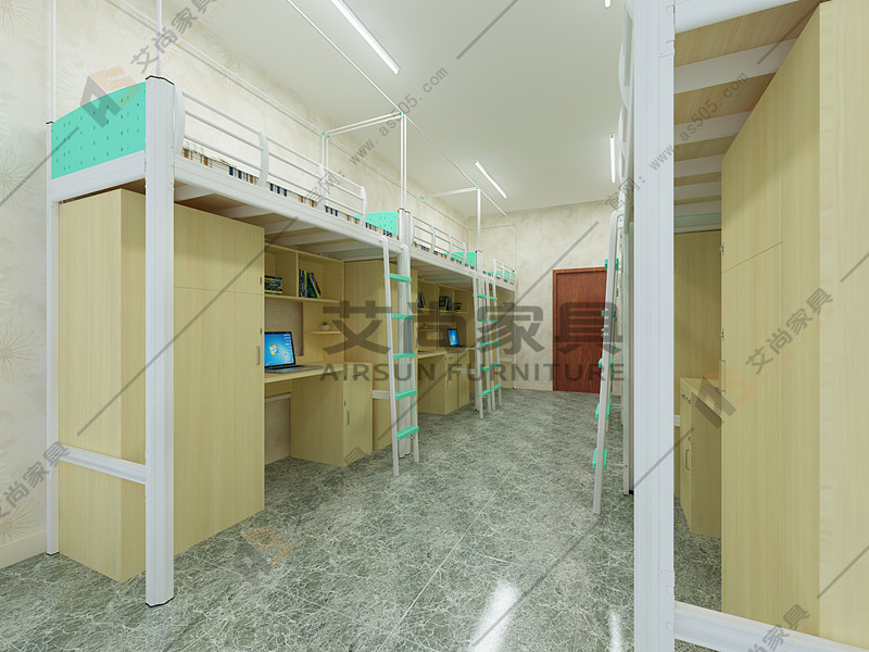 大學公寓鐵架床