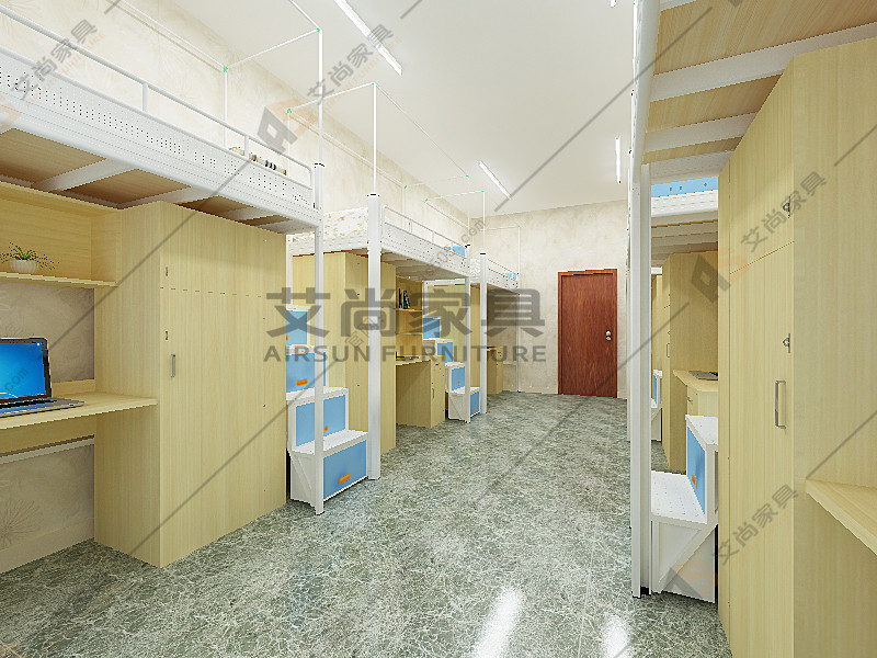 大學生宿舍的床