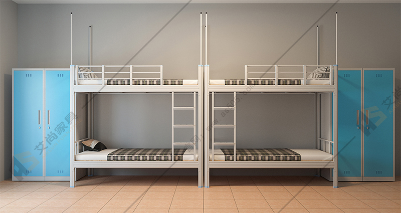 鋼制上下鋪鐵床 鋼制上下鋪鐵床