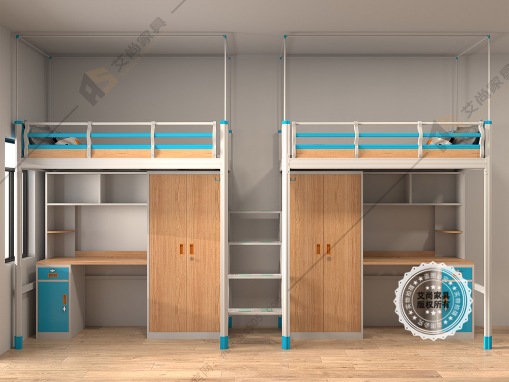 鋼木學生公寓床