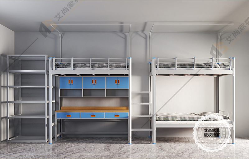 鋼鐵雙層鐵床宿舍家具會生銹嗎？艾尚家具教你如何防銹