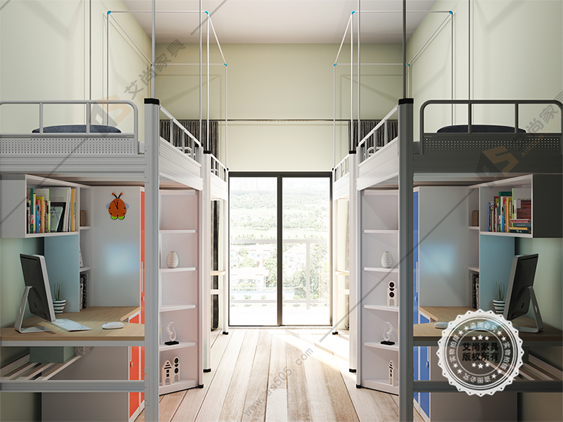 大學宿舍床和高中初中宿舍床的區別是什么