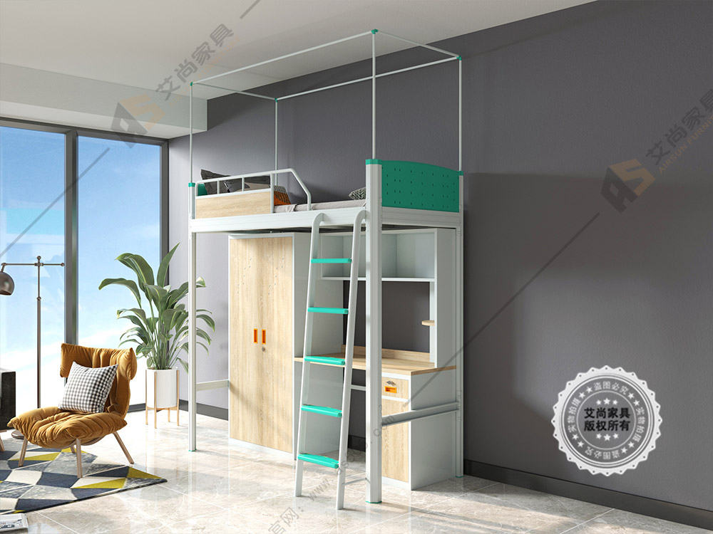 大學生宿舍公寓床 大學生宿舍公寓床