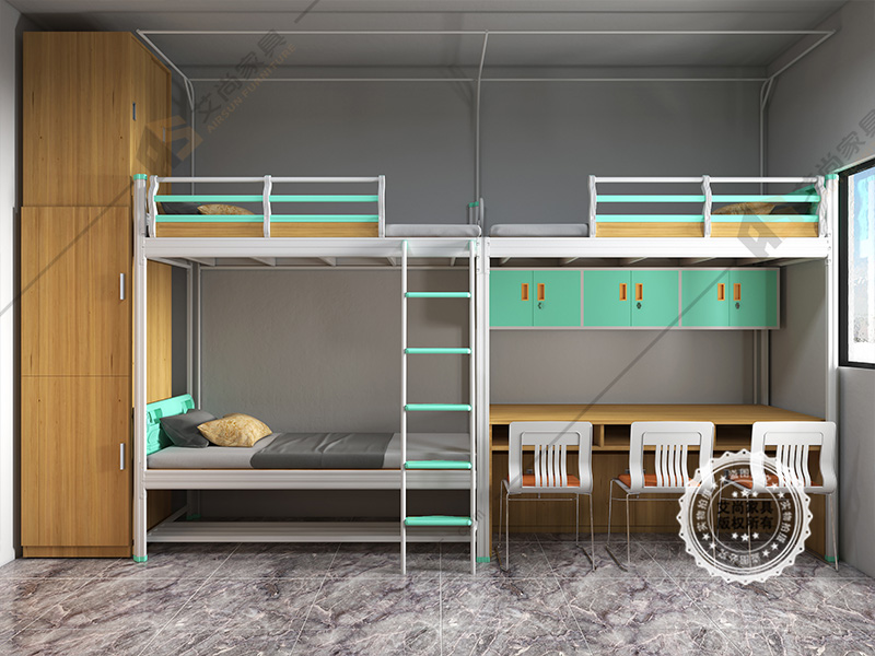 鋼制學生公寓床 鋼制學生公寓床
