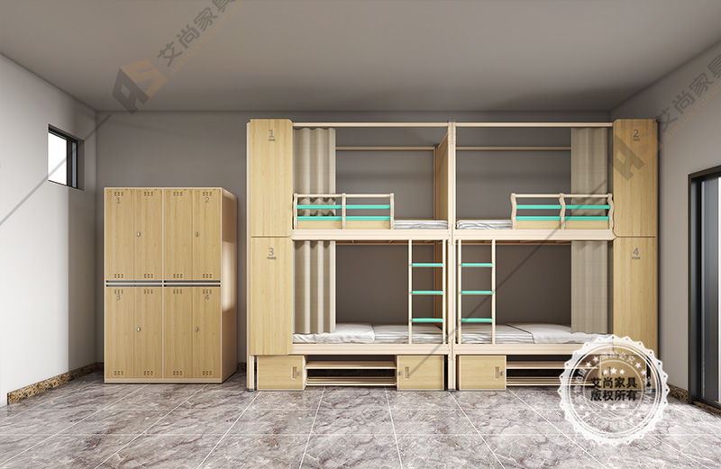 學(xué)生宿舍上下鐵床